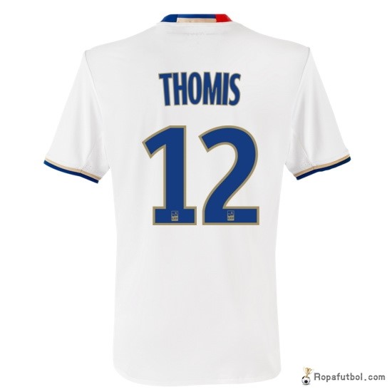 Camiseta Lyon Replica Primera Ropa Thomis 2016/17 Blanco